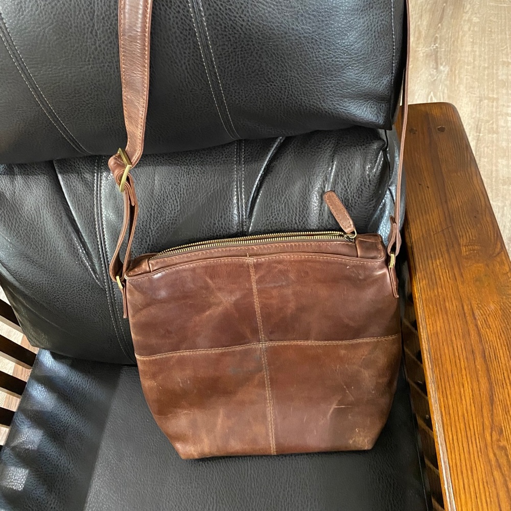The Leather Store Crossbody Purse